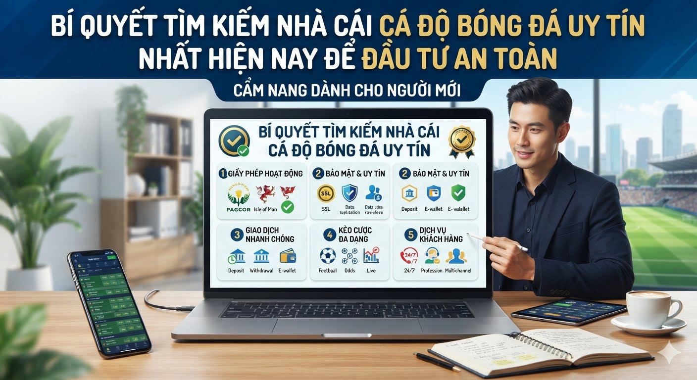 Nhà cái cá độ bóng đá uy tín nhất hiện nay